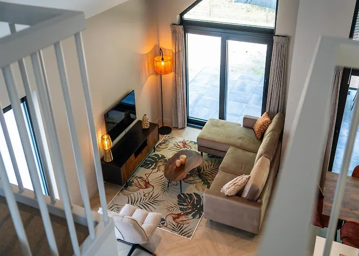 Modern Luxe Ecovilla With Terrace On The Water *